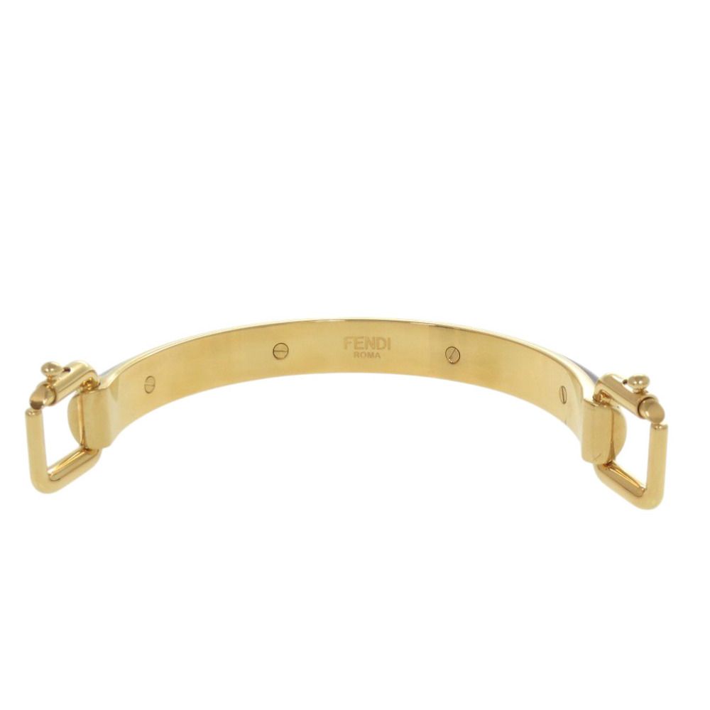 Fendi Peekaboo Replacement Handle Blue Gold Metal — view 3