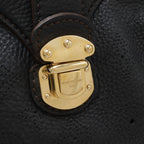 Louis Vuitton Monogram Mahina XS Shoulder Bag Leather Noir Black — view 4