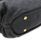 Louis Vuitton Monogram Mahina XS Shoulder Bag Leather Noir Black — view 3