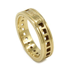 Gucci Scroll Ring 18k Yellow Gold — view 2