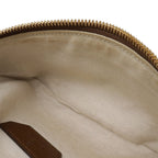 Gucci Interlocking GG Supreme Belt Bag Waist Pouch Leather Beige Brown — view 7