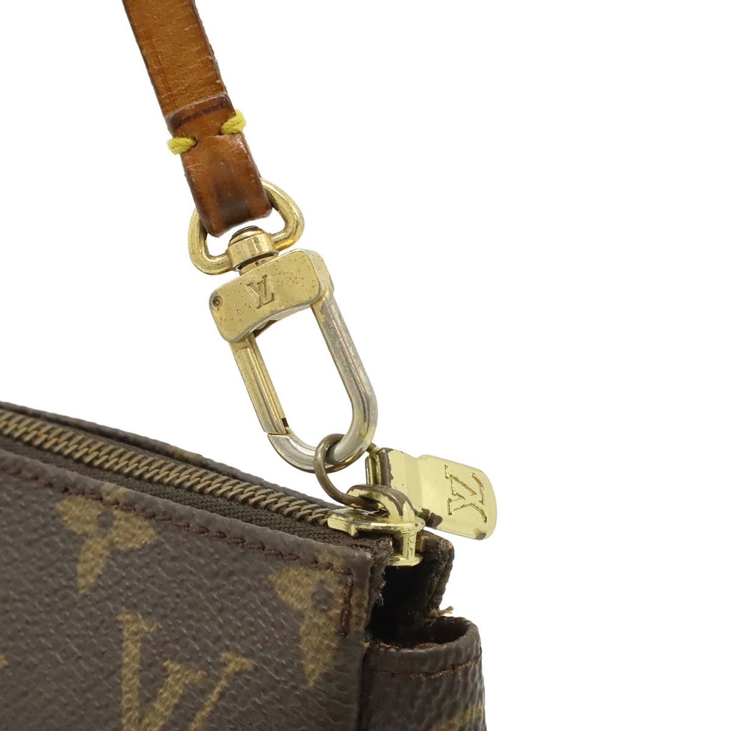 Louis Vuitton Monogram Pochette Pouch Handbag Party — view 4