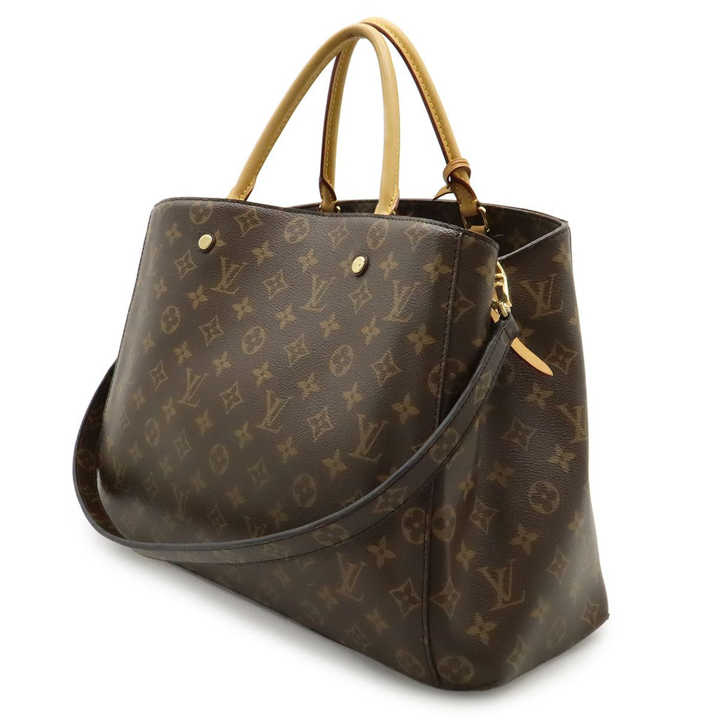 Louis Vuitton Monogram Montaigne GM Tote 2-Way Shoulder Bag — view 2