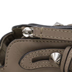 Fendi by the Way 2-Way Shoulder Bag Leather Grey Silver — view 5