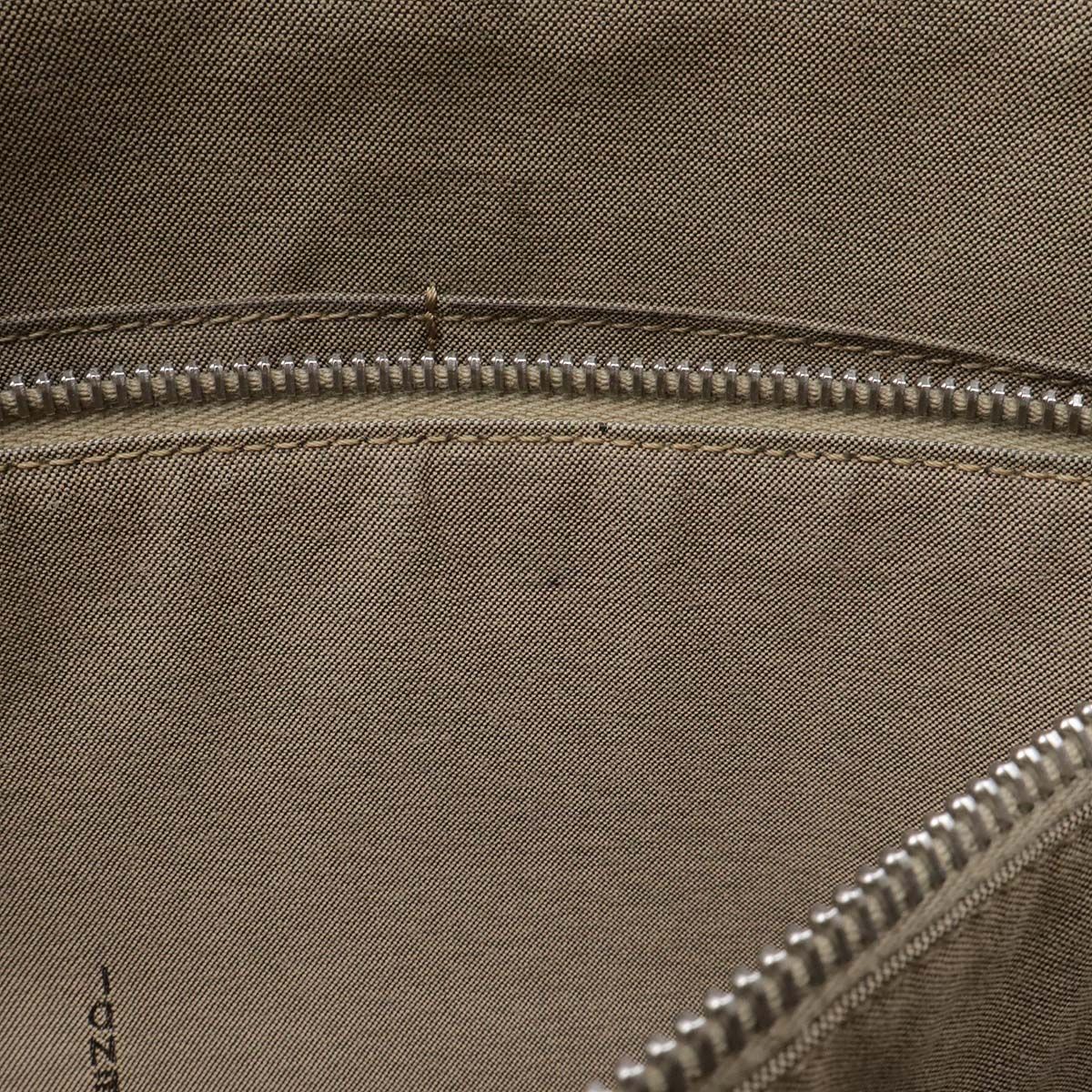 Fendi by the Way 2-Way Shoulder Bag Leather Grey Silver — view 8