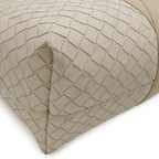 Bottega Veneta Intrecciato Scorpito Tote Largeto Shoulder Bag Ivory — view 3