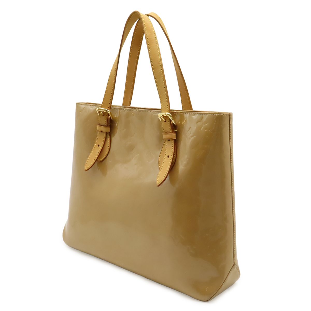 Louis Vuitton Monogram Vernis Brentwood Tote Shoulder Bag Enamel Patent Leather — view 2