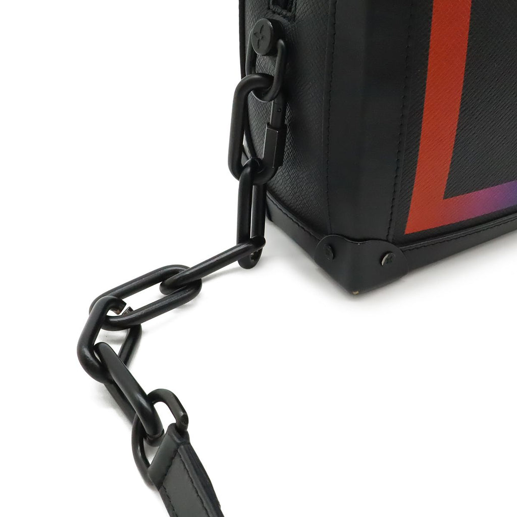 Louis Vuitton Taiga Rainbow Soft Trunk Shoulder Bag 2-Way Pochette Crossbody — view 5
