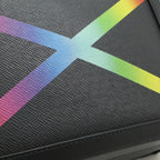 Louis Vuitton Taiga Rainbow Soft Trunk Shoulder Bag 2-Way Pochette Crossbody — view 9