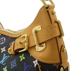 Louis Vuitton Monogram Multicolor Greta Shoulder Bag Semi Noir Black — view 8
