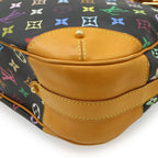 Louis Vuitton Monogram Multicolor Greta Shoulder Bag Semi Noir Black — view 3