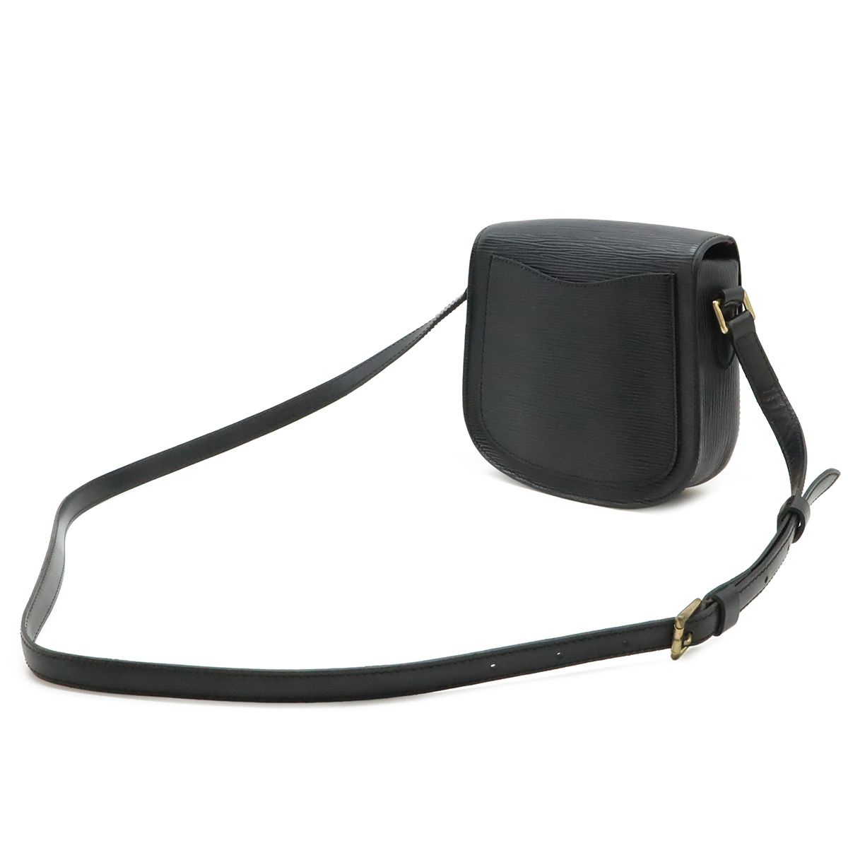 Louis Vuitton Epi Mini Saint Cloud Shoulder Bag Pochette Crossbody Leather Noir — view 2