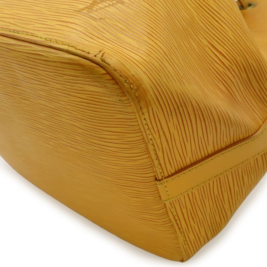 Louis Vuitton Epi Petit Noe Drawstring Shoulder Bag Leather Tassili Yellow — view 3