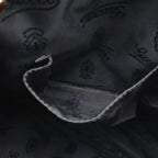 Gucci Guccissima Shoulder Bag Crossbody Leather Black Gold — view 7