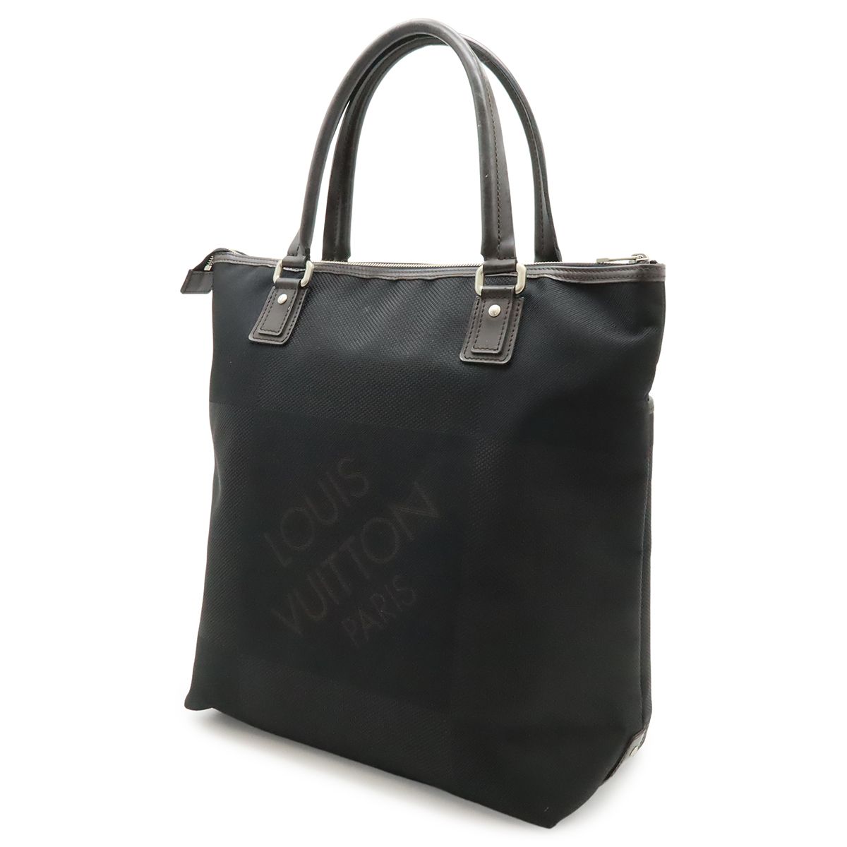 Louis Vuitton Damier Geant Cougar Tote Business Noir Black — view 2