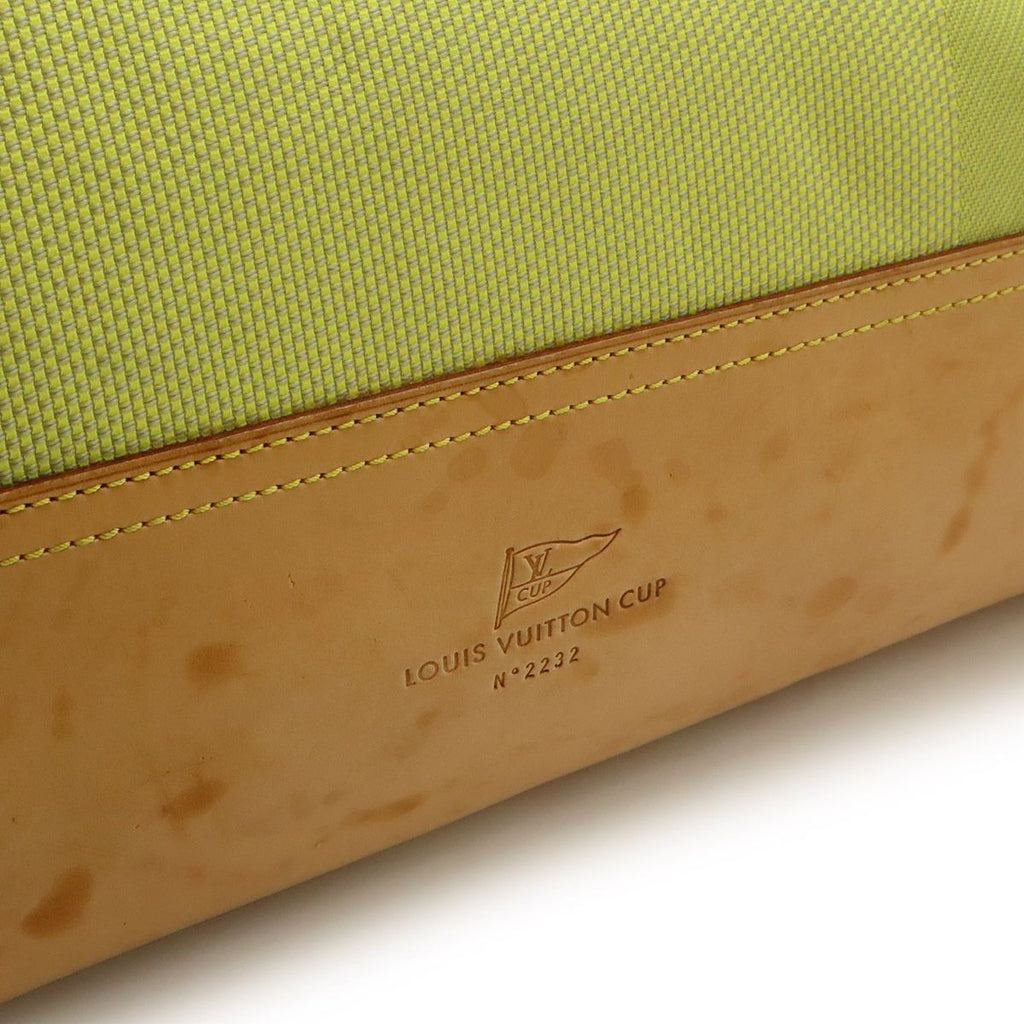 Louis Vuitton Damier Geant American Cube Cup Tote 2-Way Shoulder Bag Lime Green — view 9