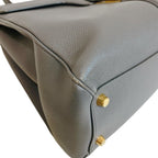 Celine 2-Way Shoulder 16 Seeds Leather Handbag Gray — view 4
