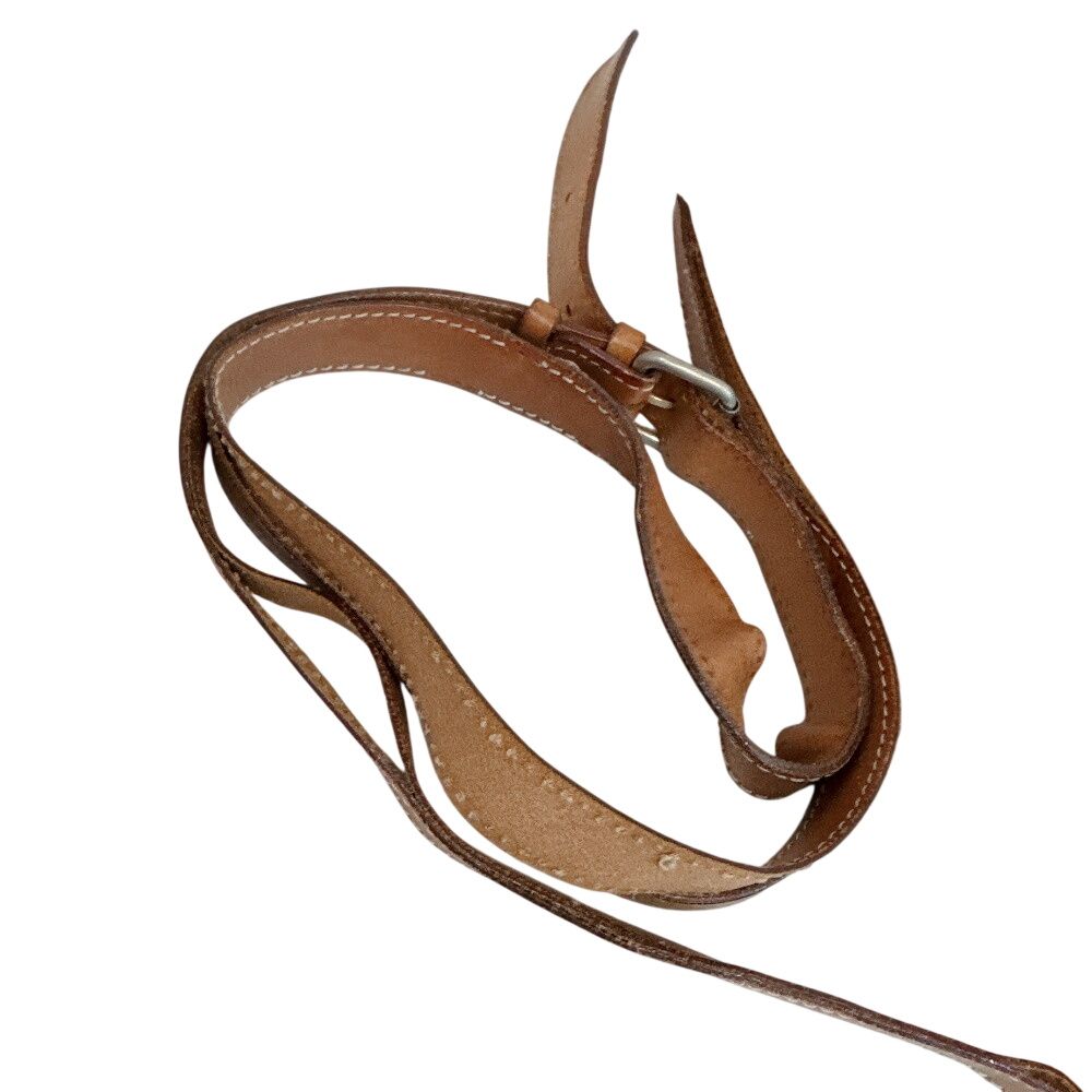 Celine Macadam Leather Shoulder Bag Brown — view 3