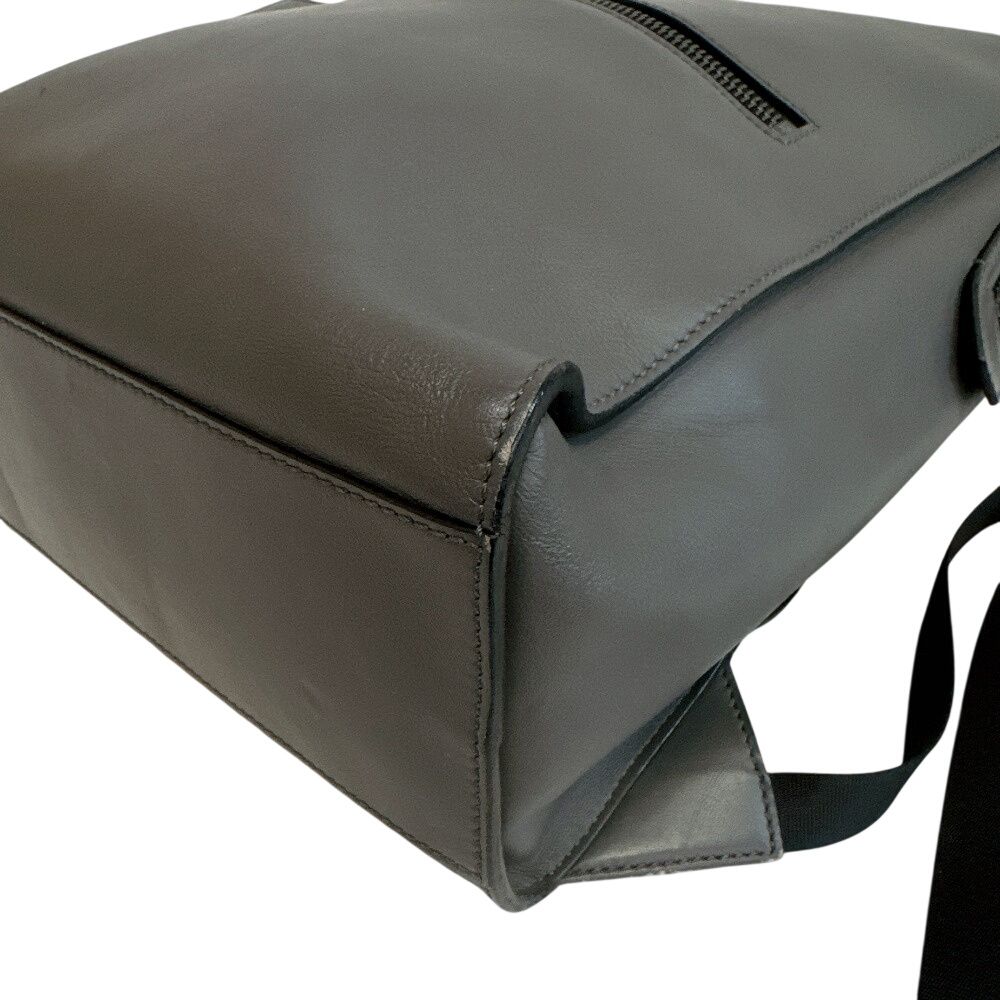 Fendi Backpack Leather Gray — view 3