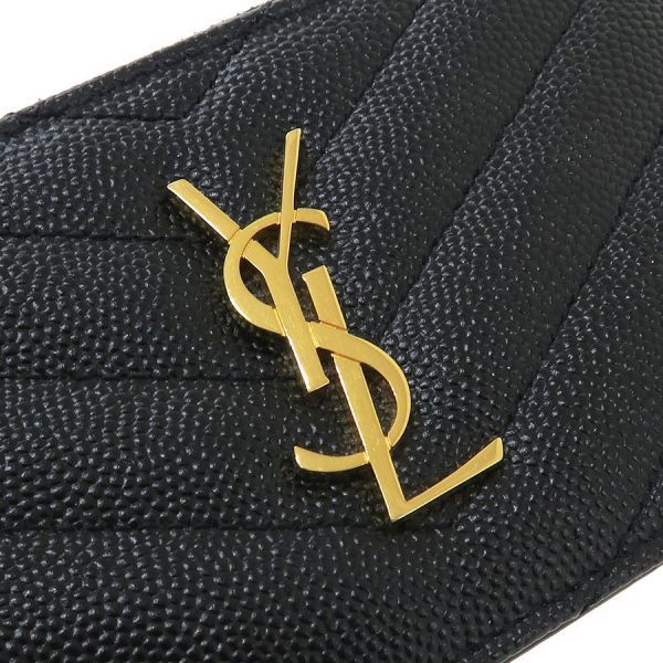 Saint Laurent Paris Monogram Fragment Zip Card Case — view 8