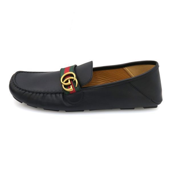 Gucci Driving Shoes Loafers Black — view 2