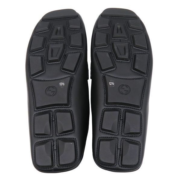 Gucci Driving Shoes Loafers Black — view 9