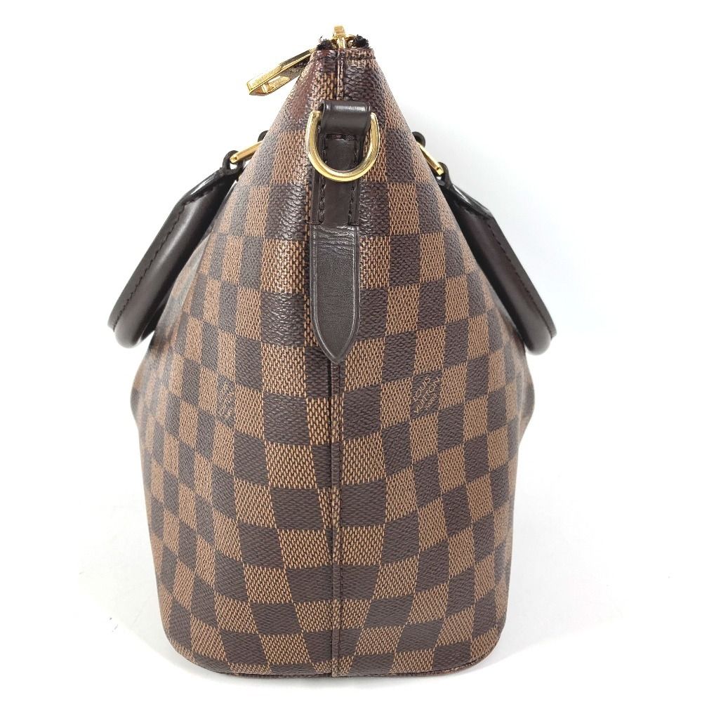 Louis Vuitton Handbag Sienna MM Damier Canvas Ebene Brown — view 4