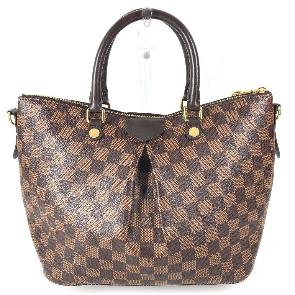 Louis Vuitton Handbag Sienna MM Damier Canvas Ebene Brown — view 2