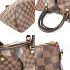 Louis Vuitton Handbag Sienna MM Damier Canvas Ebene Brown — view 7
