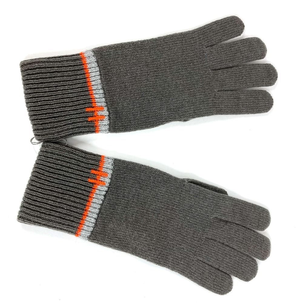 Hermes Gloves Jacob: Cashmere Tourbe Gray — view 2
