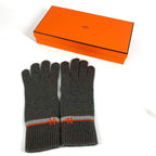 Hermes Gloves Jacob: Cashmere Tourbe Gray — view 7