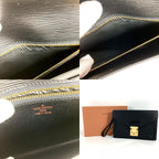 Louis Vuitton Second Bag Pochette Series Dragonne Epi Leather Noir Black — view 9