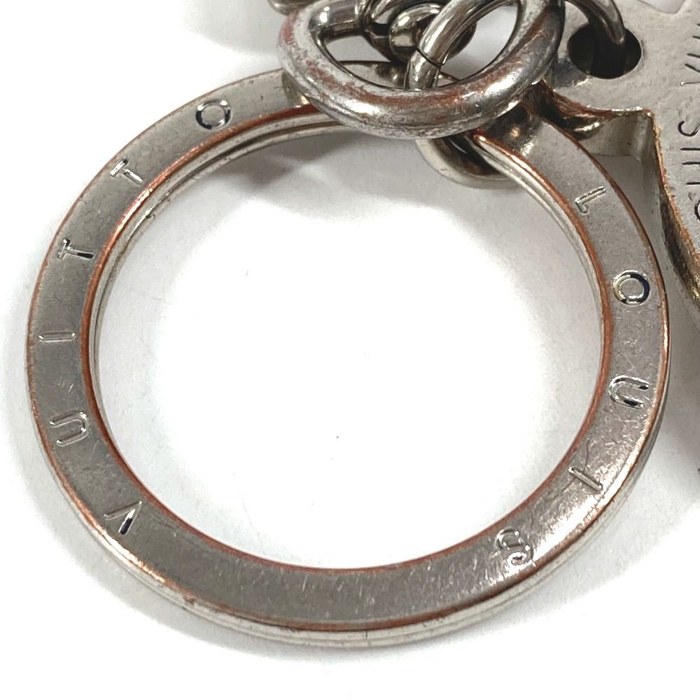 Louis Vuitton Key Holder Porte Cles Varennes Metal Silver — view 8