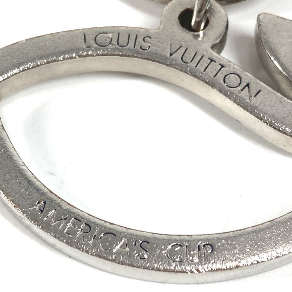 Louis Vuitton Key Holder Porte Cles Varennes Metal Silver — view 6