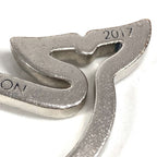 Louis Vuitton Key Holder Porte Cles Varennes Metal Silver — view 7