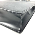 Louis Vuitton Handbag Sac Plat Epi Leather Creel Black — view 6