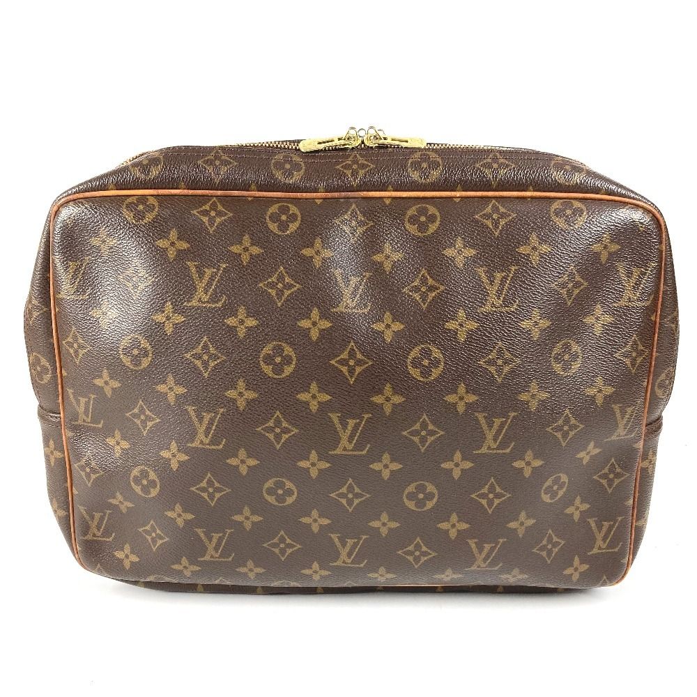 Louis Vuitton Shoulder Bag Reporter GM Monogram Canvas Brown — view 2
