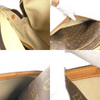 Louis Vuitton Shoulder Bag Reporter GM Monogram Canvas Brown — view 9