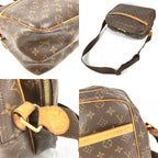 Louis Vuitton Shoulder Bag Reporter GM Monogram Canvas Brown — view 7