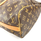 Louis Vuitton Shoulder Bag Monogram Canvas Brown — view 6