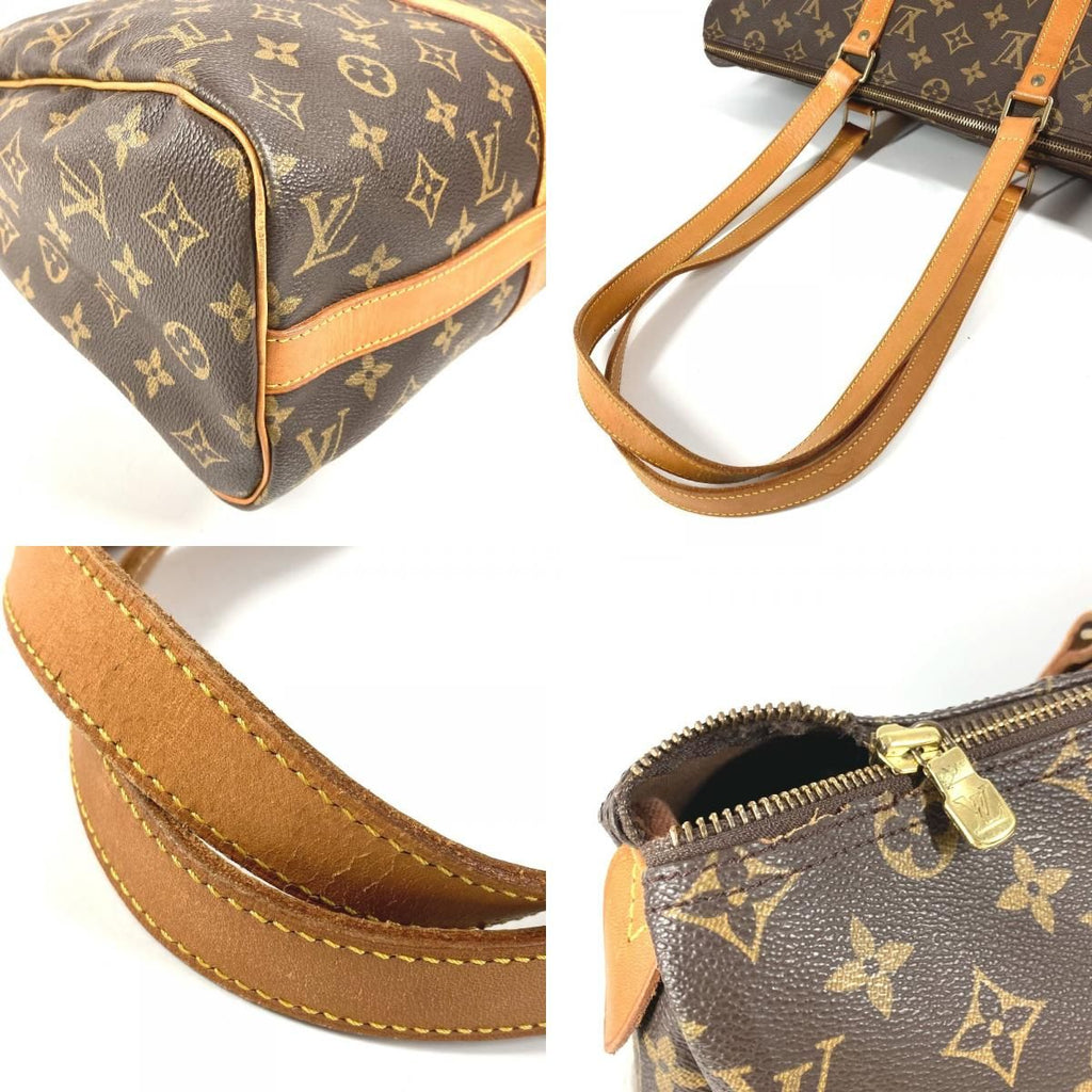 Louis Vuitton Shoulder Bag Monogram Canvas Brown — view 7