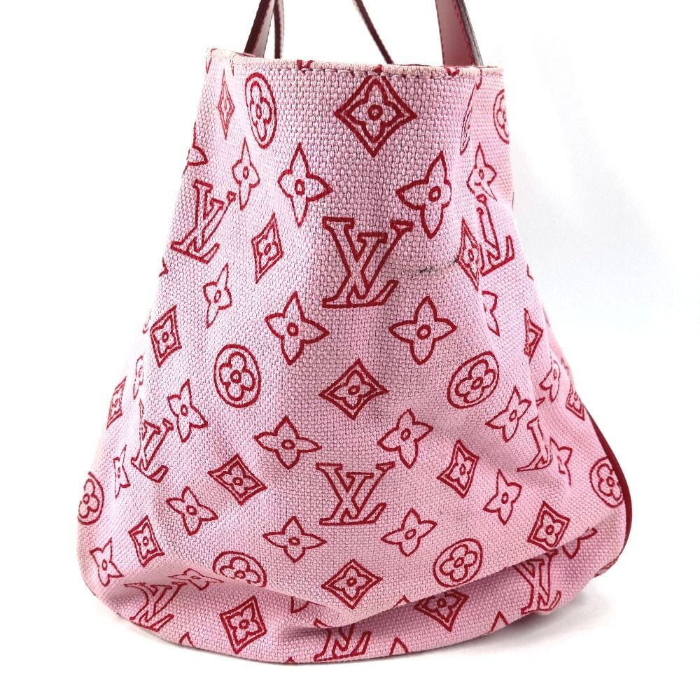 Louis Vuitton Tote Kabai Panema GM Leather Canvas Pink — view 4