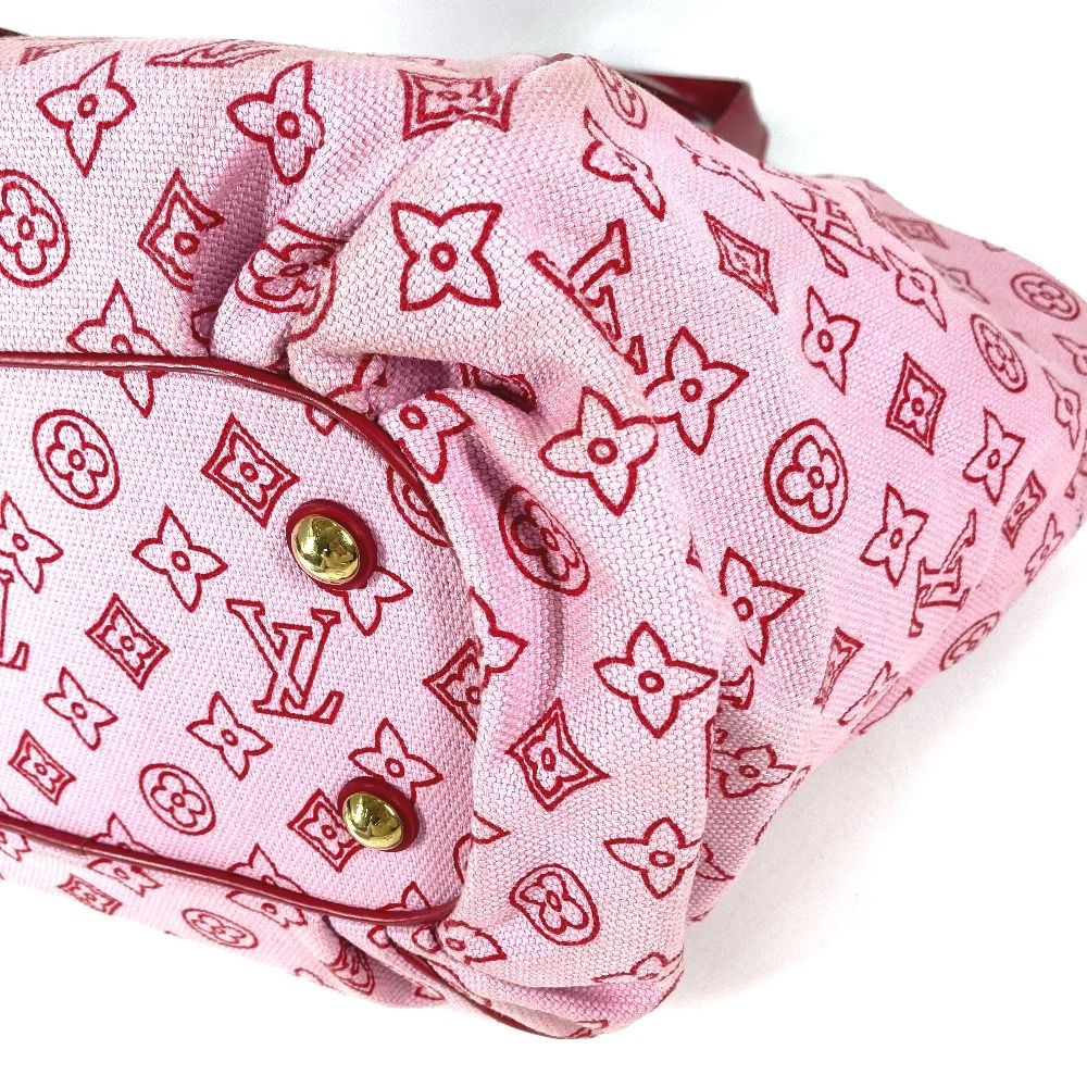 Louis Vuitton Tote Kabai Panema GM Leather Canvas Pink — view 6