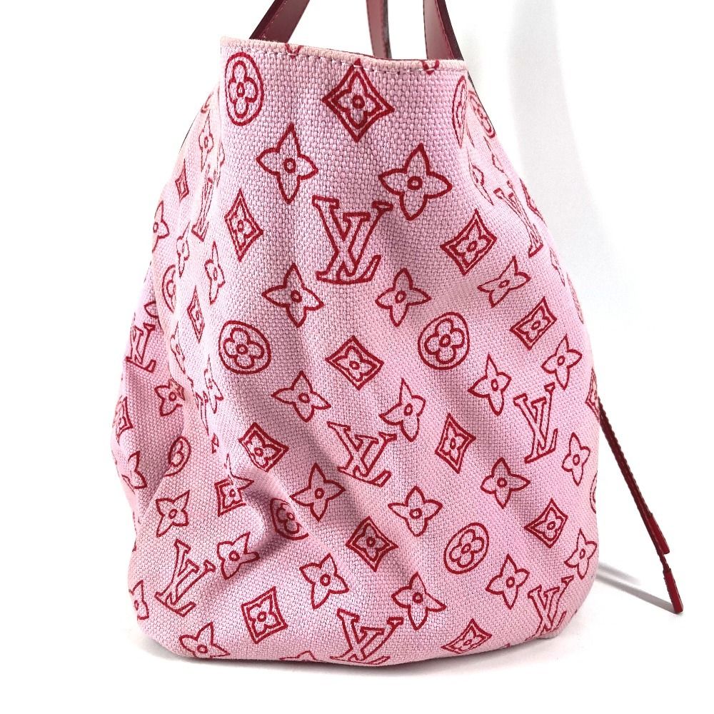 Louis Vuitton Tote Kabai Panema GM Leather Canvas Pink — view 3