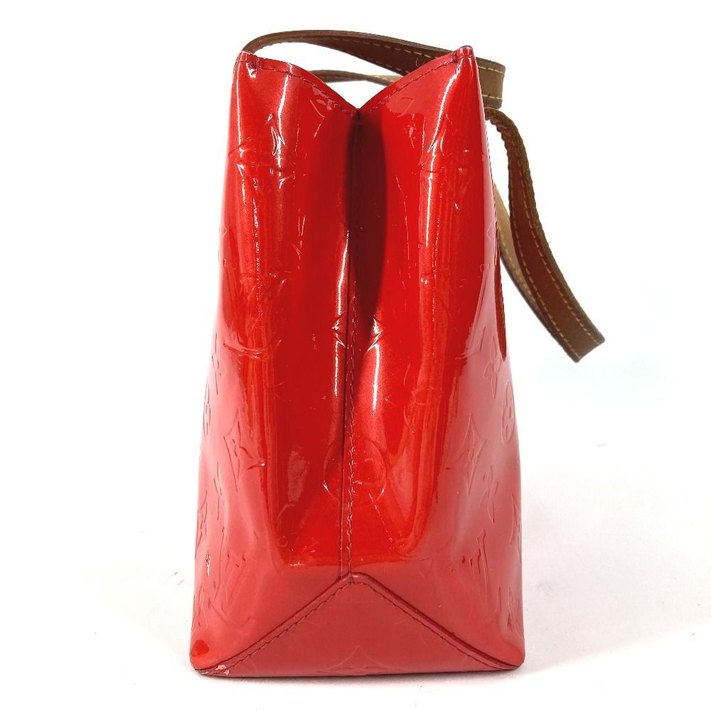 Louis Vuitton Handbag Reed PM Monogram Vernis Canvas Rouge Red — view 4