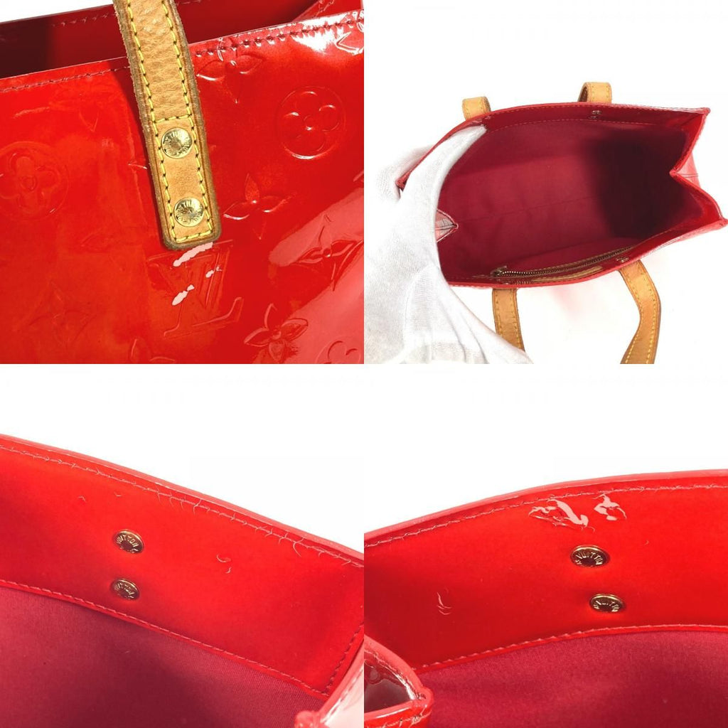 Louis Vuitton Handbag Reed PM Monogram Vernis Canvas Rouge Red — view 8