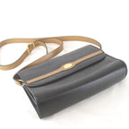 Dior Shoulder Bag Leather Black Bicolor Basic Easy to Use — view 4