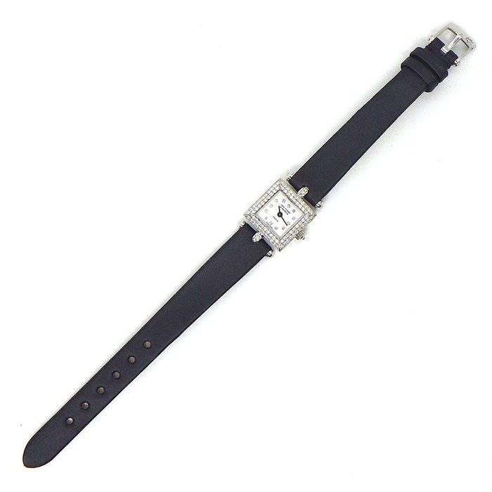 Van Cleef & Arpels Watch Fantasy Carre Diamond Bezel Index Lug Square White — view 3