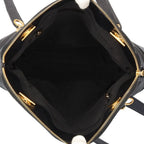 Chanel CC Logo Tote Caviar Leather Black — view 7
