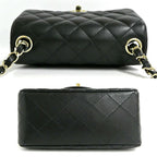 Chanel Mini Quilted 17 Mini Classic Handbag Black Chain — view 3